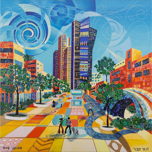 Alexandria Gallery Presents Cities of Hope: The Kaleidoscopic Worlds of Zoe Sever - Alexandria Gallery