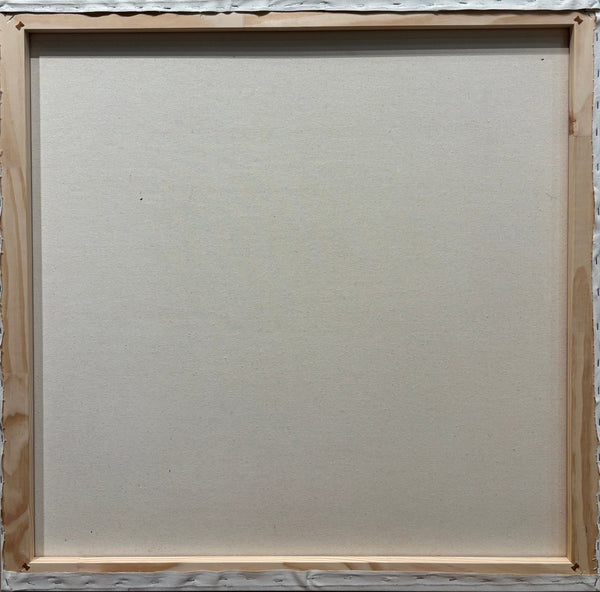 Original Painting "Sunset" by Alonso Flores 33.5"x33.5" - ThePopUp Art Gallery