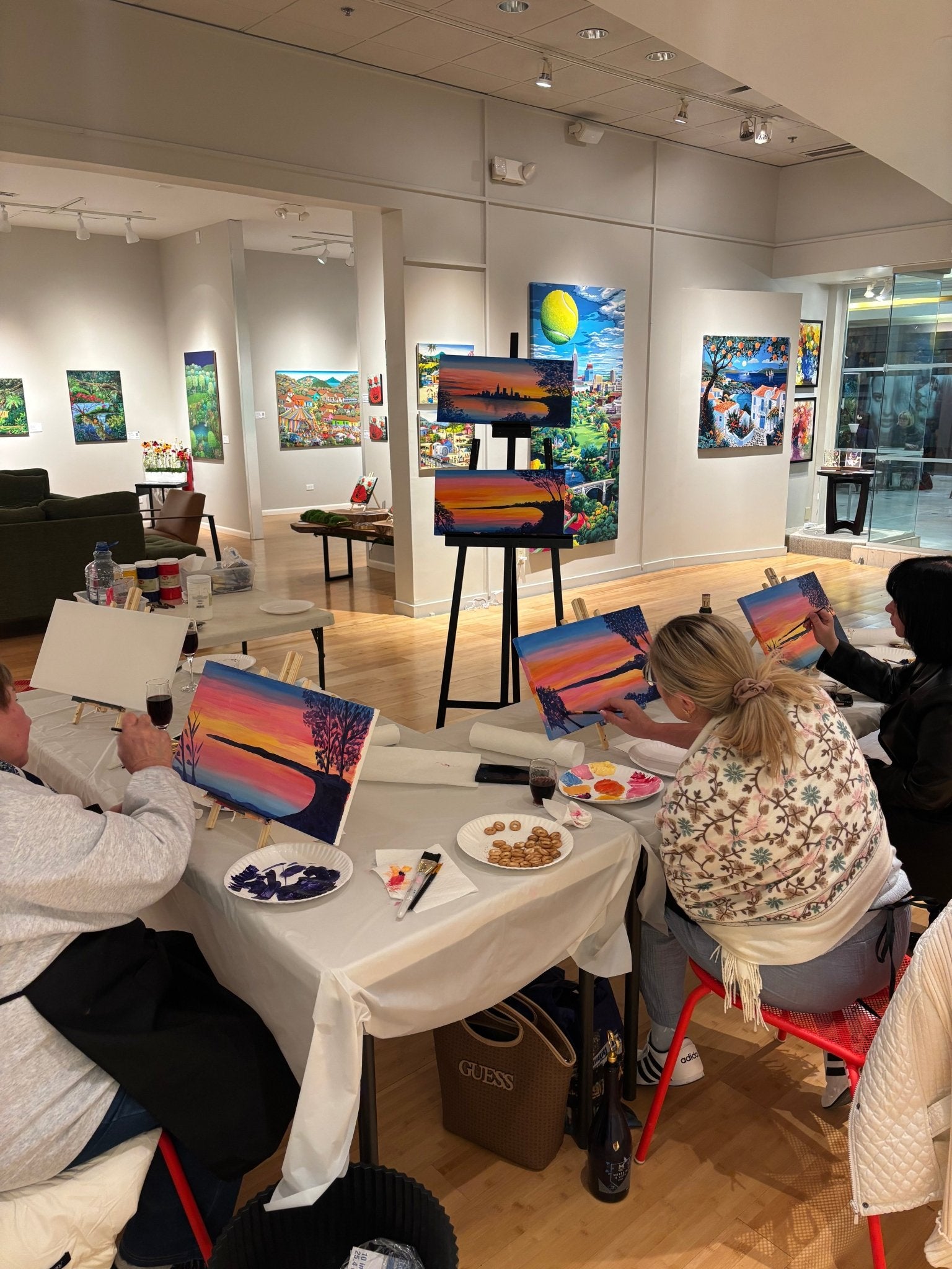Art Class - Adults, Tuesday 6:30 - 9 PM (2.5 hours) - The PopUp Art Gallery