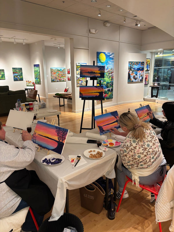 Art Class - Adults, Tuesday 6:30 - 9 PM (2.5 hours) - The PopUp Art Gallery